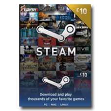 Steam Wallet Top-up - £10
